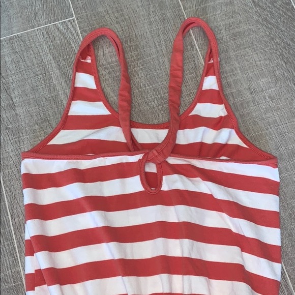 Gabriella Rocha Striped Scoop Neck Tank Romper Women's Size Small - Picture 7 of 8